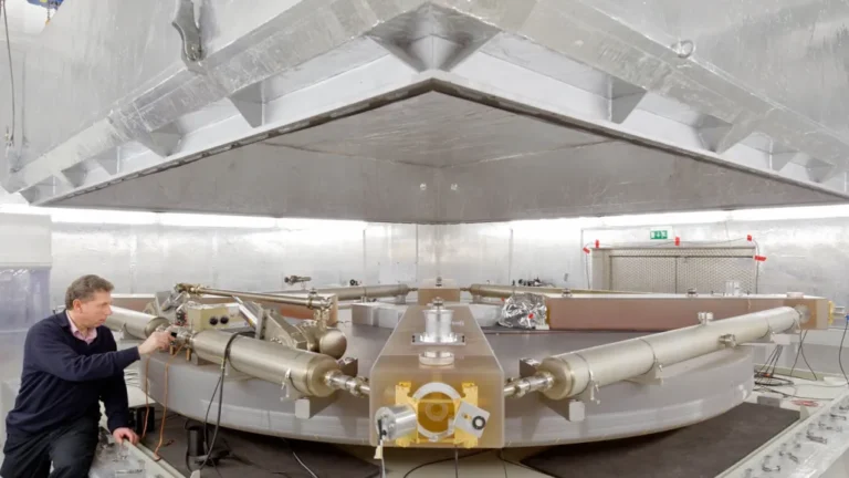 First Observation of Earth’s Precession and Nutation with ring laser